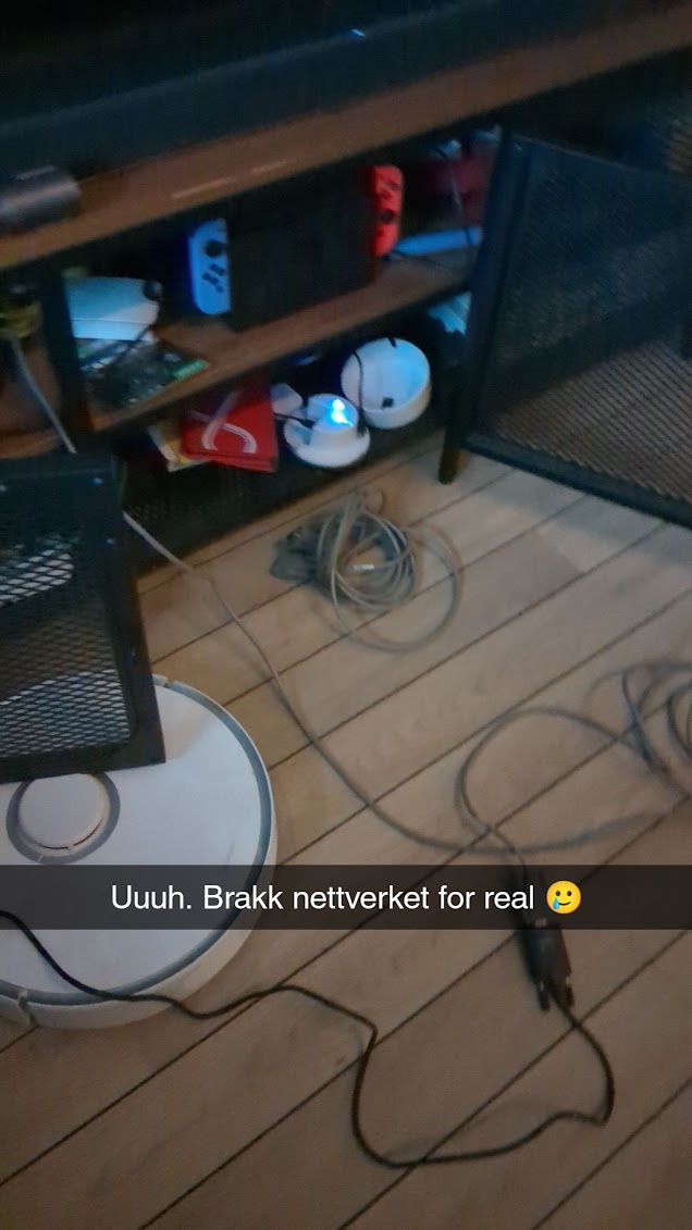 "Uuh, i actually broke my network :')"